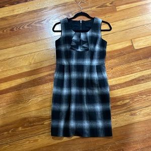 Perfect work gray work dress! You can wear it as is or even with a turtleneck!